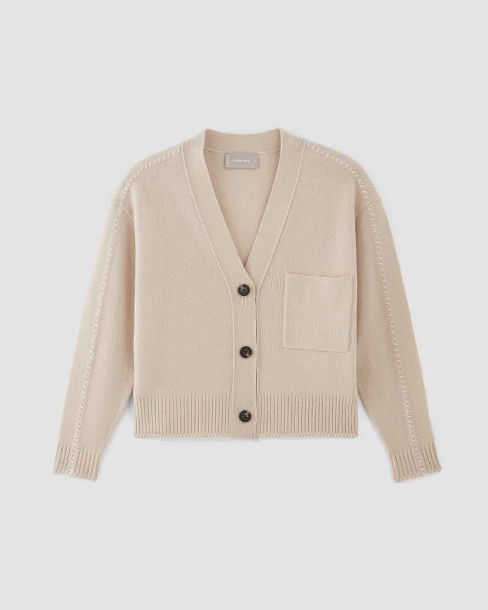 womens-merino-wool-cardigan-pale-pink-white | alt