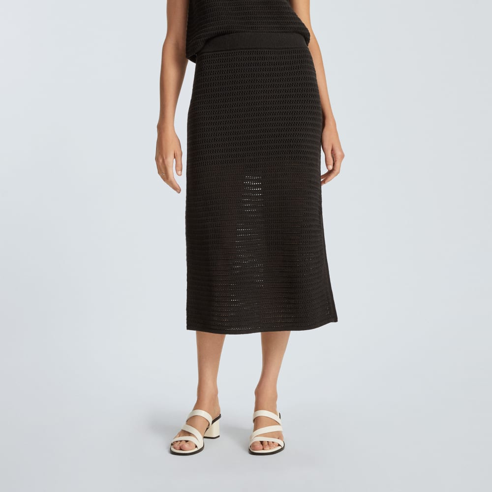 womens-crochet-knit-skirt-black