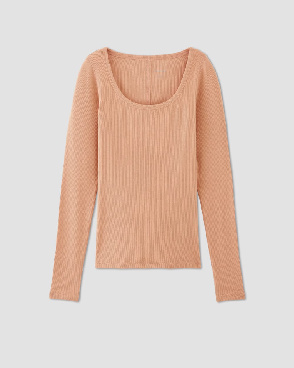 womens-pima-micro-rib-long-sleeve-tee-blush-pink | alt