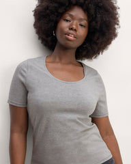 womens-supima-form-scoop-neck-tee-mid-heather-grey | primary