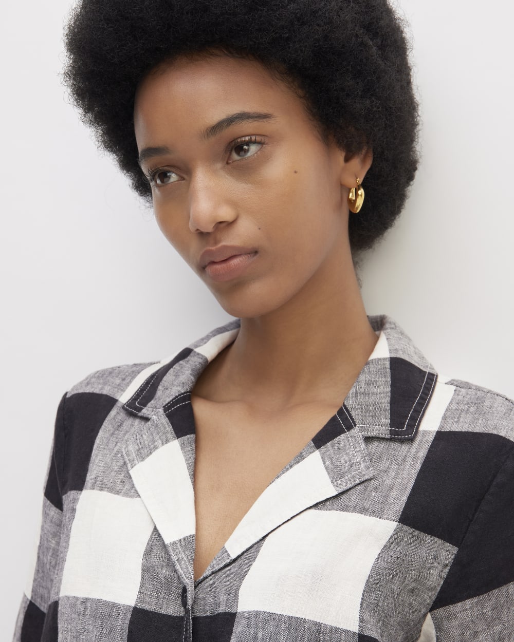 womens-linen-ss-shirt-dress-bone-black-check