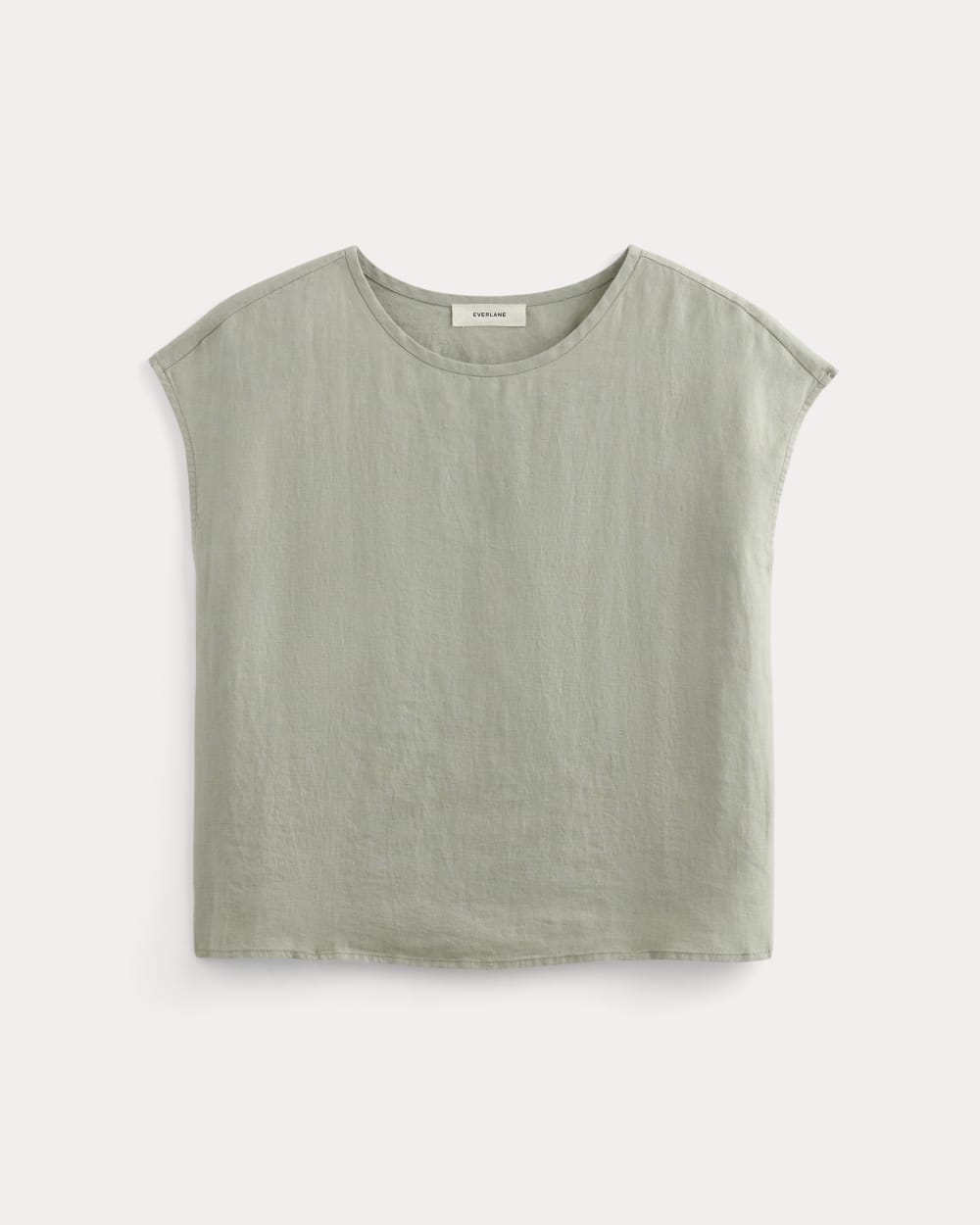 womens-linen-short-sleeve-crew-tee-seagrass | alt