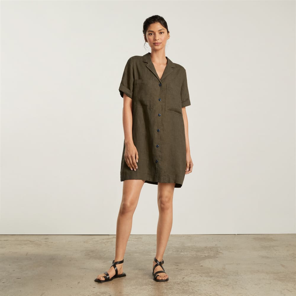 womens-linen-workwear-dress-beech | primary