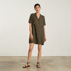womens-linen-workwear-dress-beech | primary