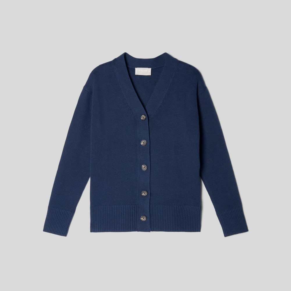 womens-organic-cotton-cardigan-navy | alt