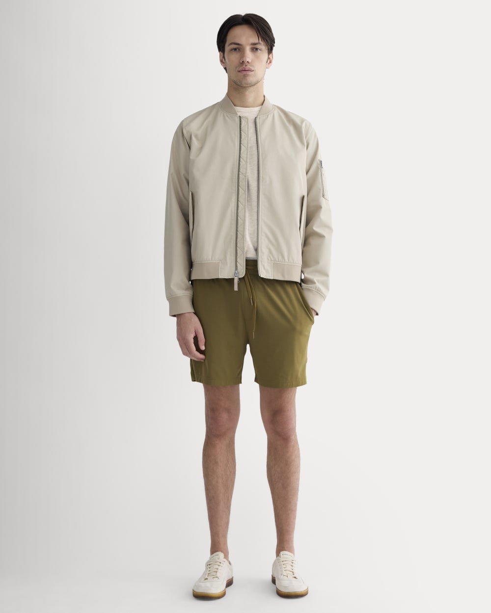 mens-off-duty-tech-short-olive