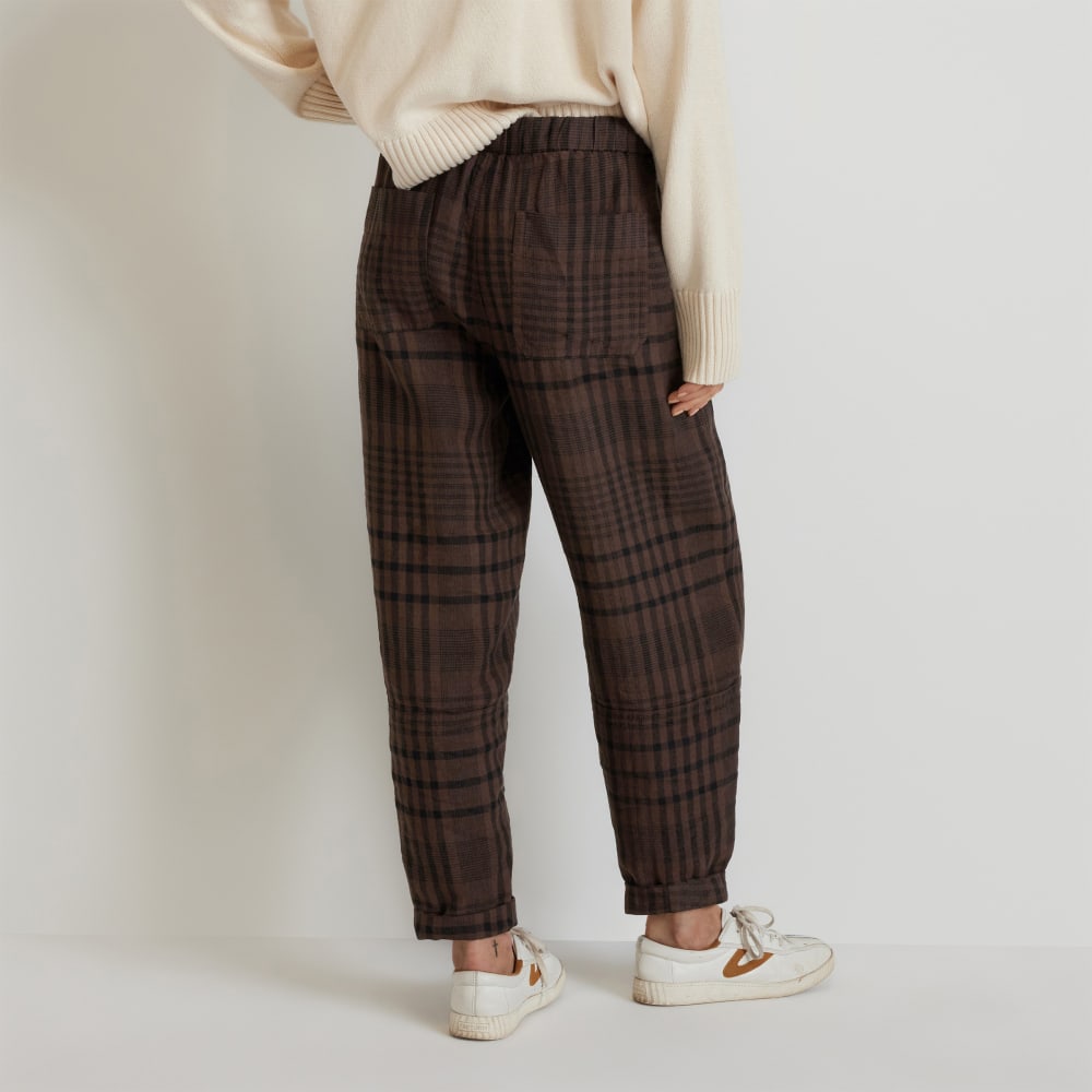 womens-linen-pull-on-barrel-pant-chocolate-brown-black