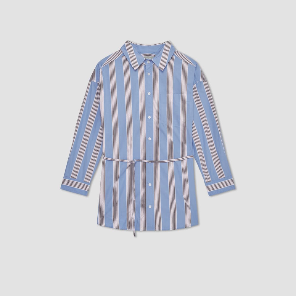 womens-poplin-tie-back-shirt-blueopal-cabernet-white | alt