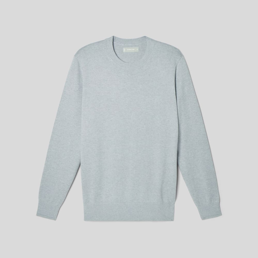 mens-no-sweat-cotton-sweater-heathered-grey | alt