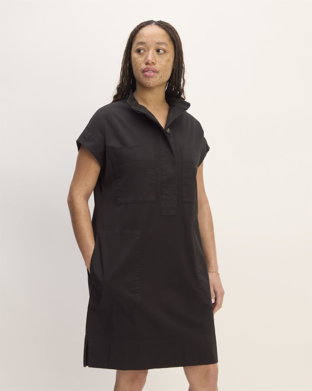 womens-easy-workwear-dress-black | primary