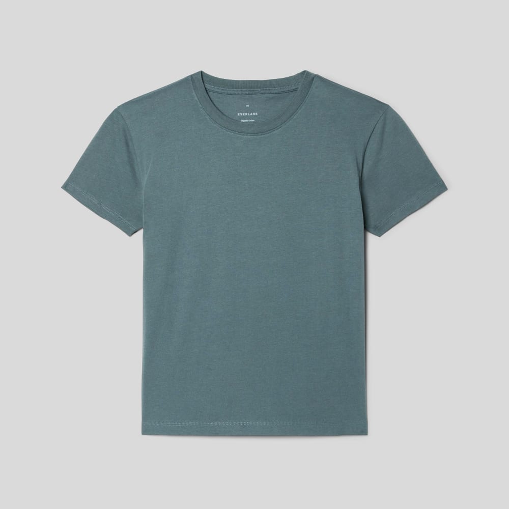 womens-organic-cotton-box-cut-tee-green-balsam | alt