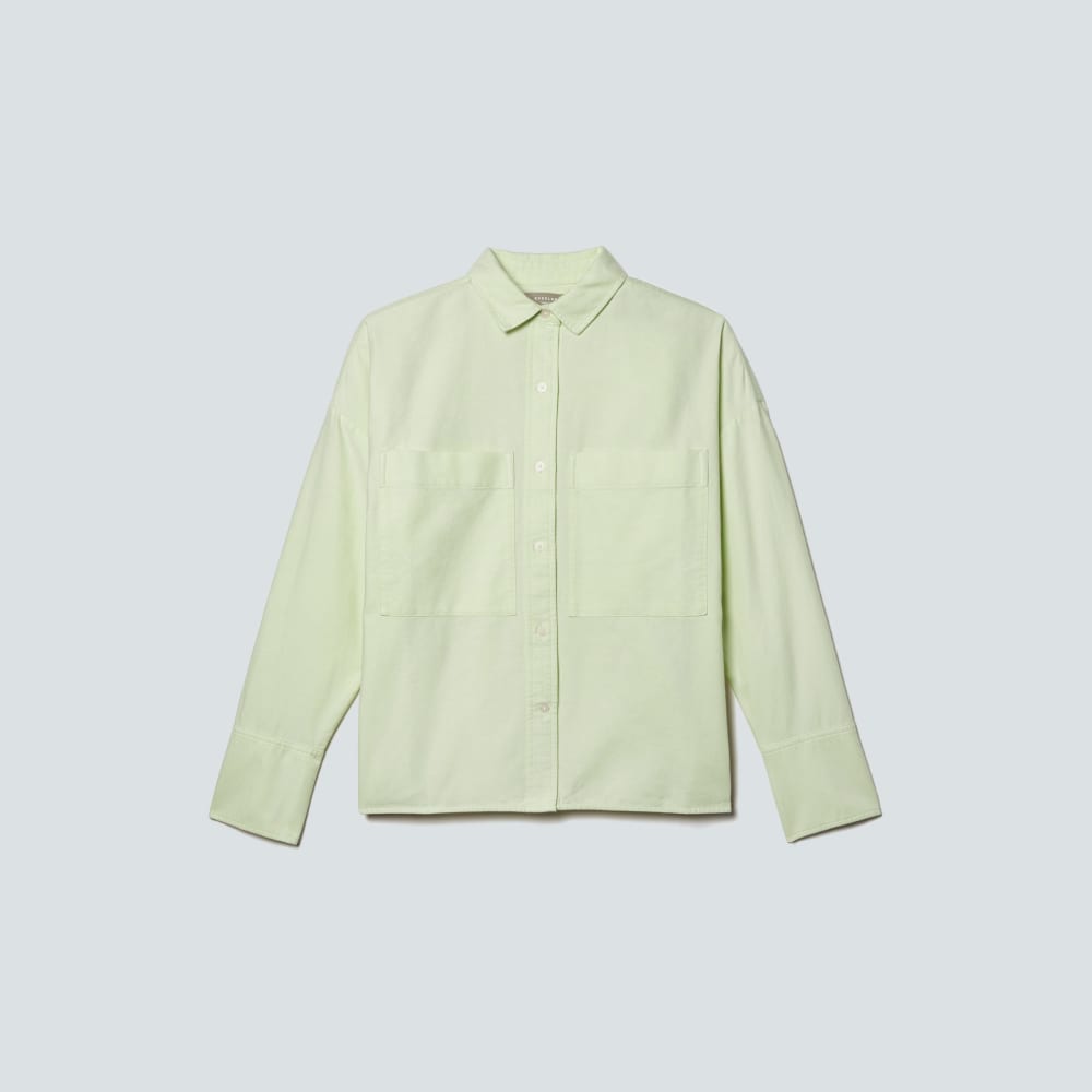 womens-boxy-oxford-seafoam-green | alt