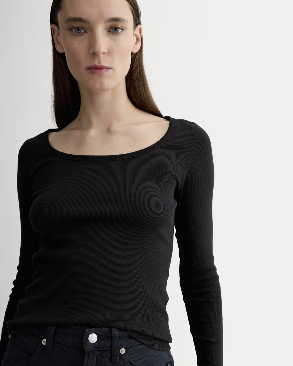 womens-pima-micro-rib-long-sleeve-tee-black