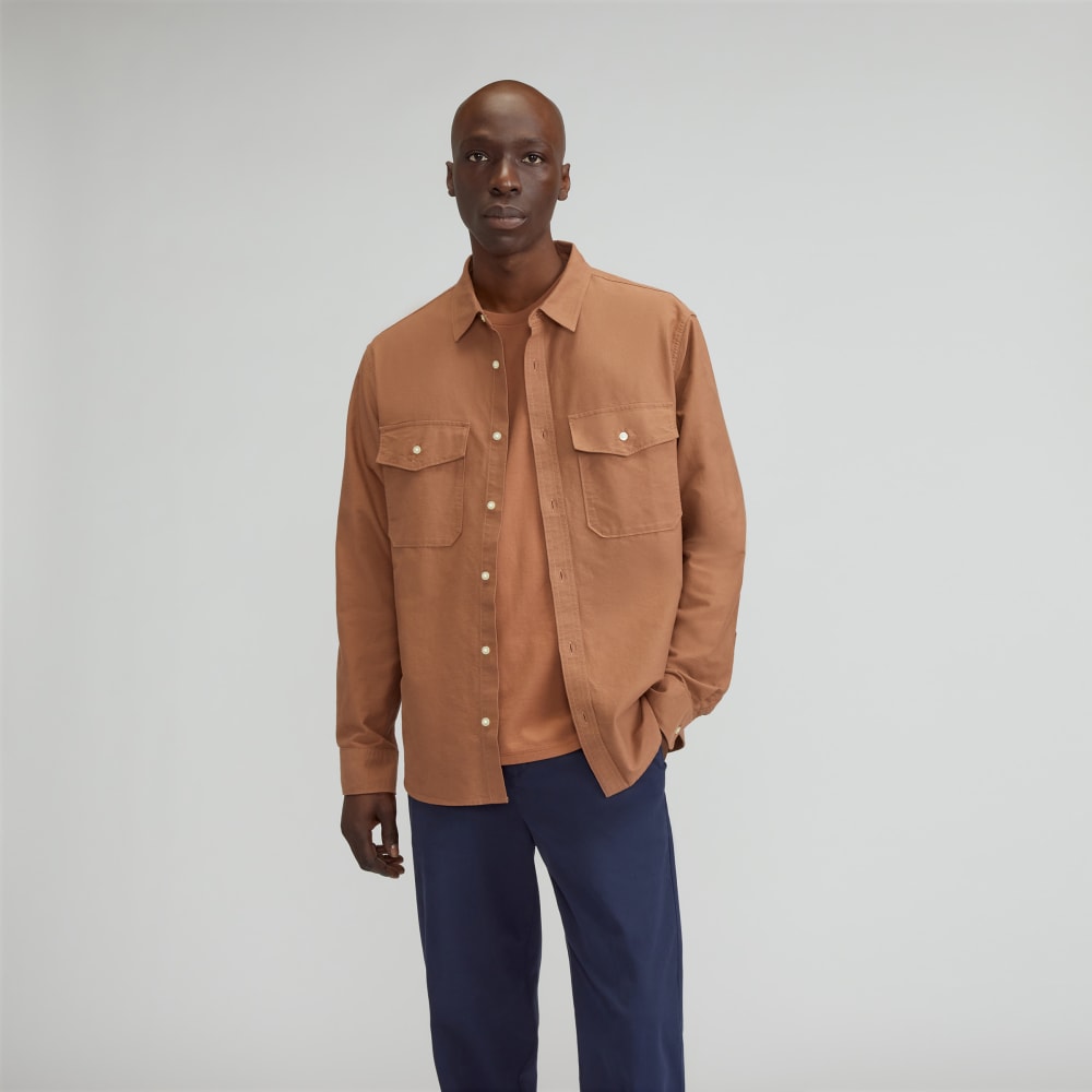 mens-organic-relaxed-utility-shirt-cocoa-brown | primary