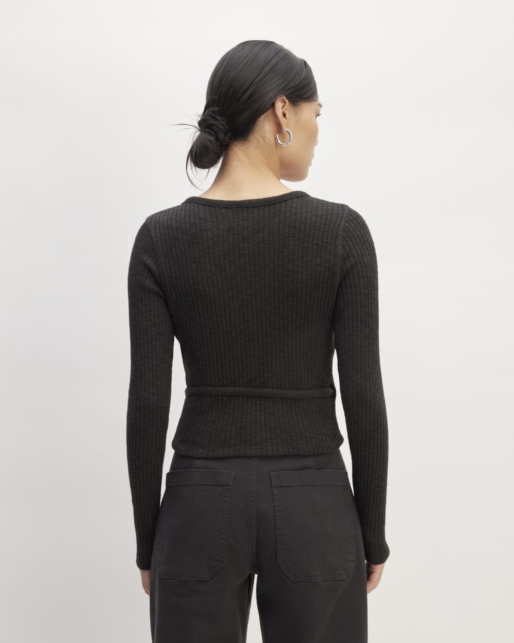 womens-rib-knit-wrap-top-black
