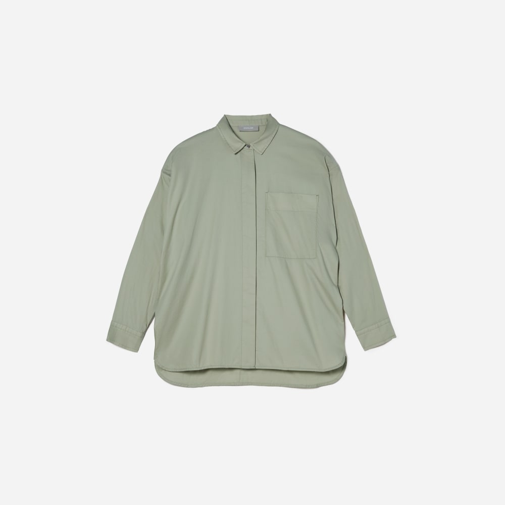 womens-oversized-org-cotton-shirt-laurel | alt