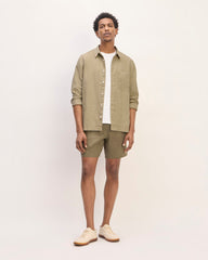 mens-linen-straight-hem-shirt-trench-coat-khaki