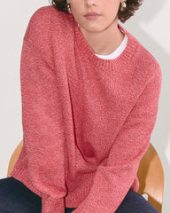 womens-organic-cotton-crew-sweater-pink-peony-red