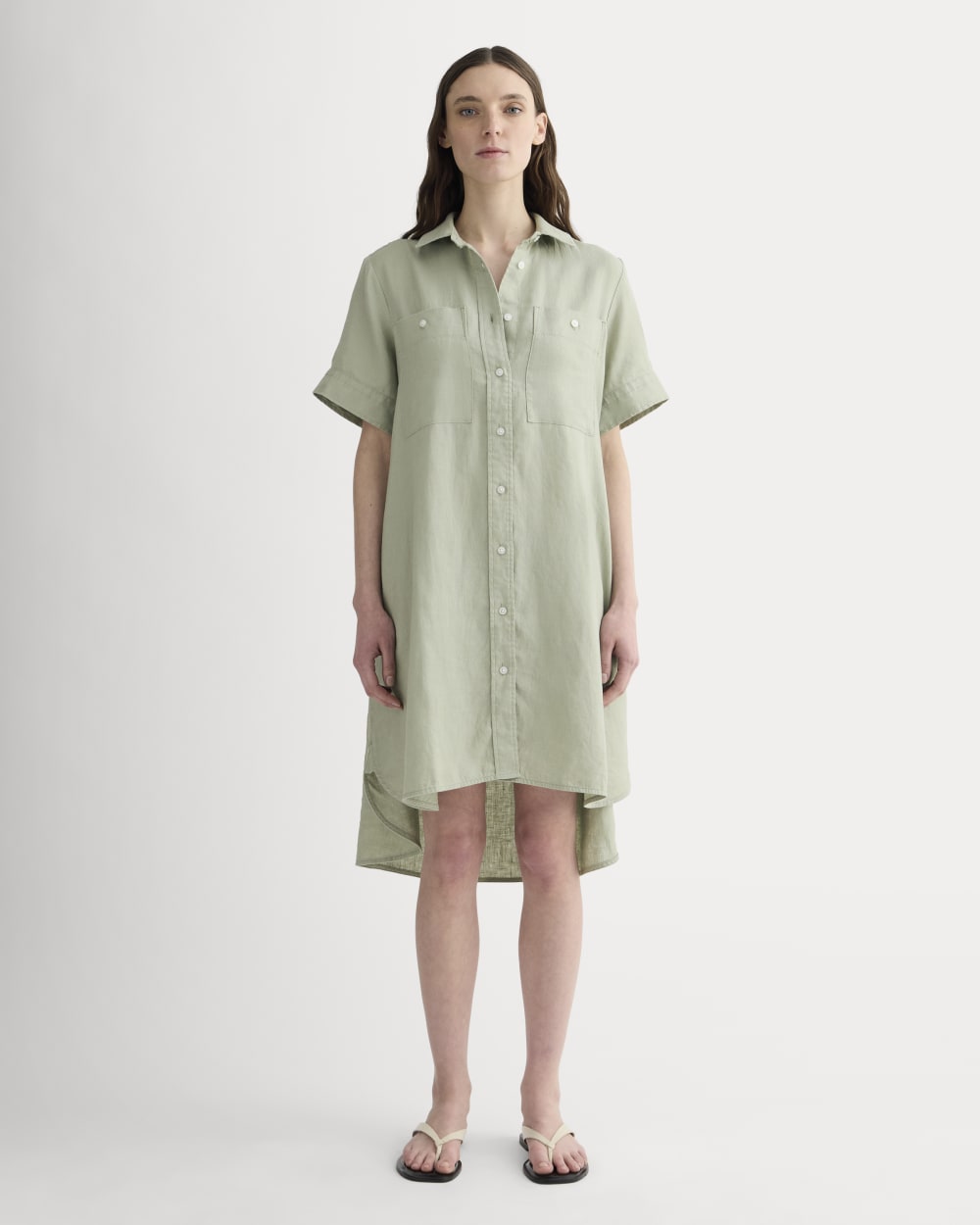 womens-linen-day-tripper-dress-seagrass | primary