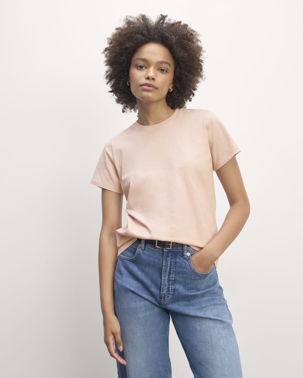womens-organic-cotton-slim-crew-tee-rose-smoke | primary