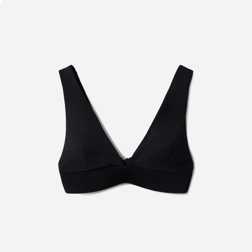 womens-triangle-bikini-top-black | alt