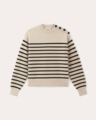 womens-cotton-merino-crewneck-sweater-canvas-black | alt