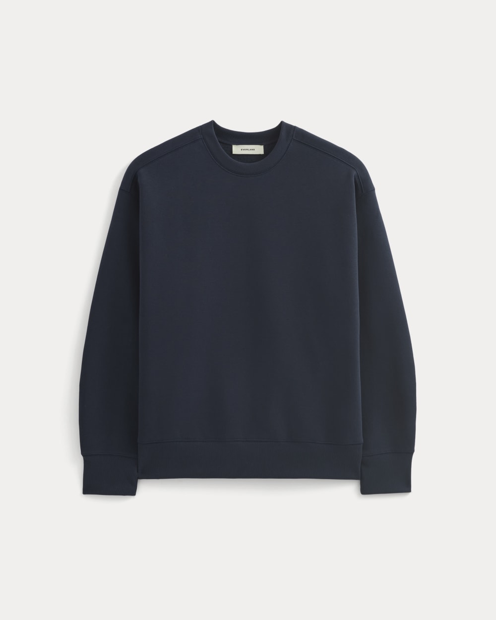 mens-luxe-fleece-crew-pullover-navy | alt
