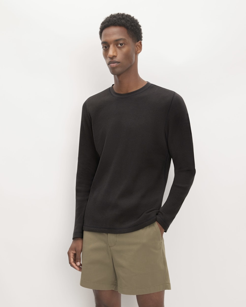 mens-waffle-ls-crew-black | primary