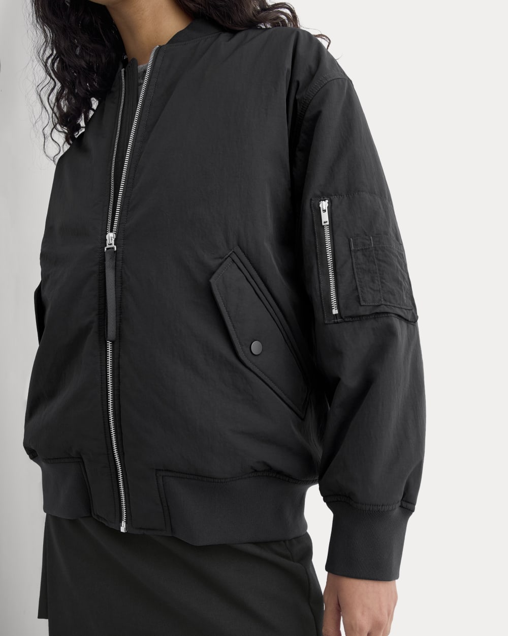 womens-renew-oversized-puffer-bomber-black