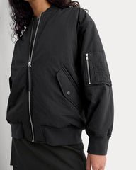 womens-renew-oversized-puffer-bomber-black