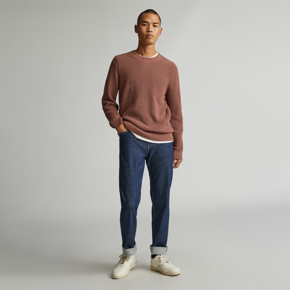 mens-no-sweat-ribbed-crew-cocoa-brown