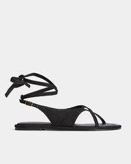 womens-leather-crisscross-sandal-black | primary