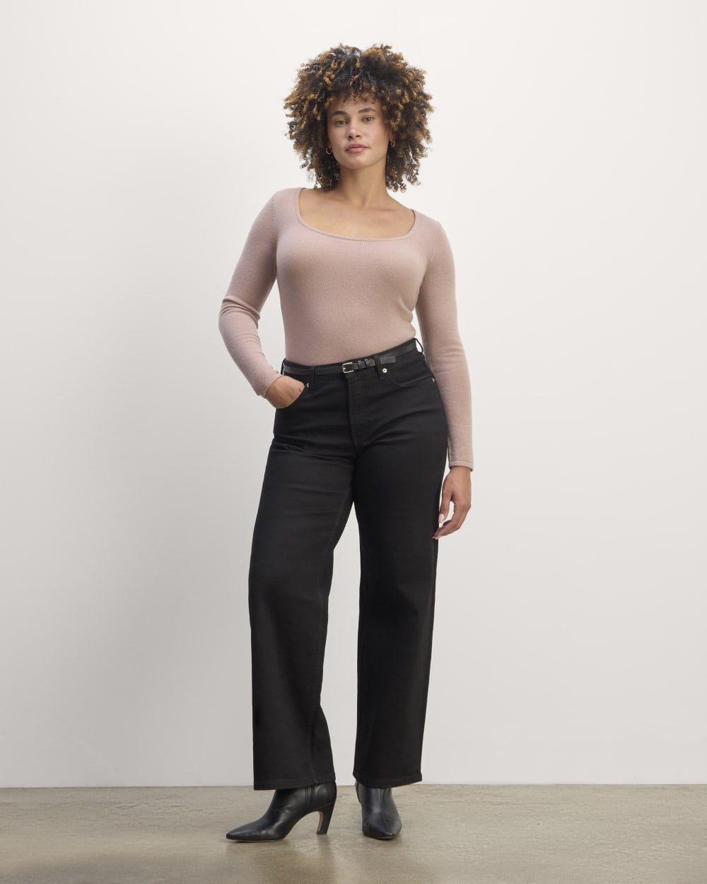 womens-cashmere-square-neck-sweater-dusty-rose | alt