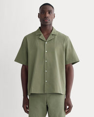 mens-seersucker-resort-shirt-lichen-green | primary