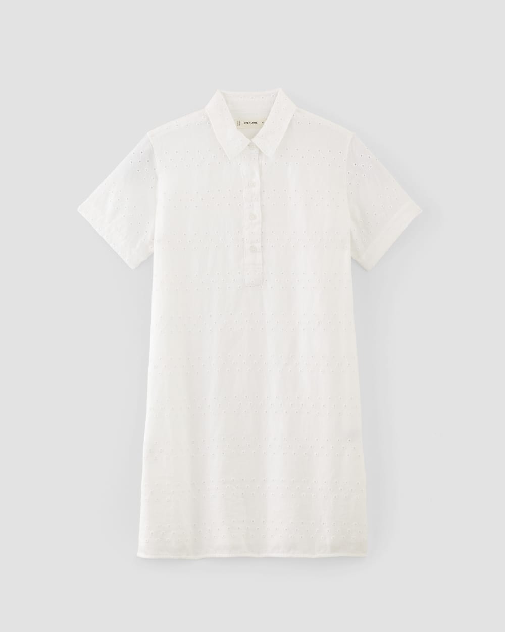 womens-linen-eyelet-shirtdress-white-eyelet | alt