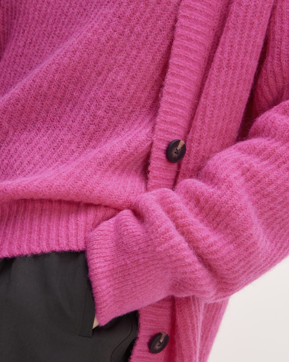womens-alpaca-oversized-cardigan-fuschia-pink