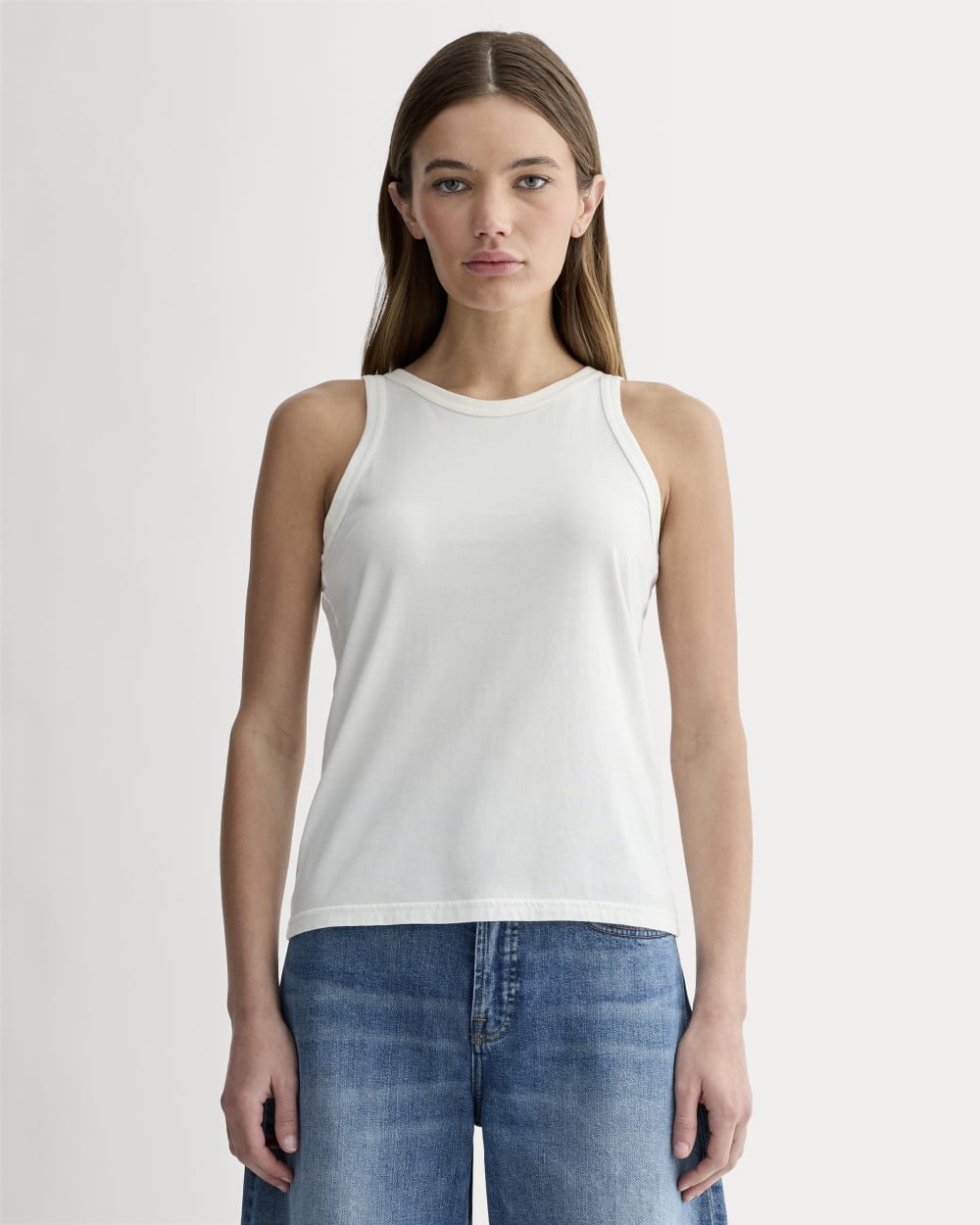 womens-organic-cotton-cutaway-tank-white | primary