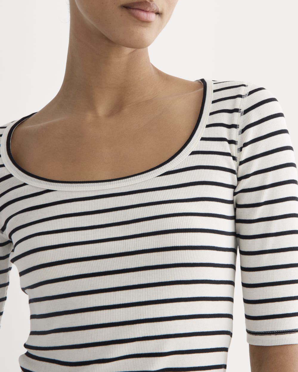 womens-supima-micro-rib-scoop-neck-bone-black-stripe