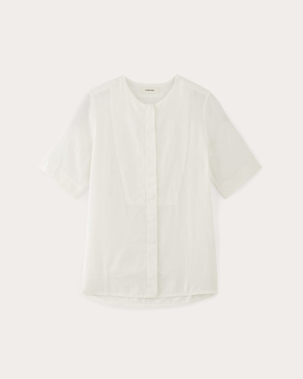 womens-linen-ss-bib-shirt-white | alt