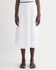 womens-gauze-tiered-skirt-white