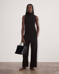 womens-crinkle-tank-black