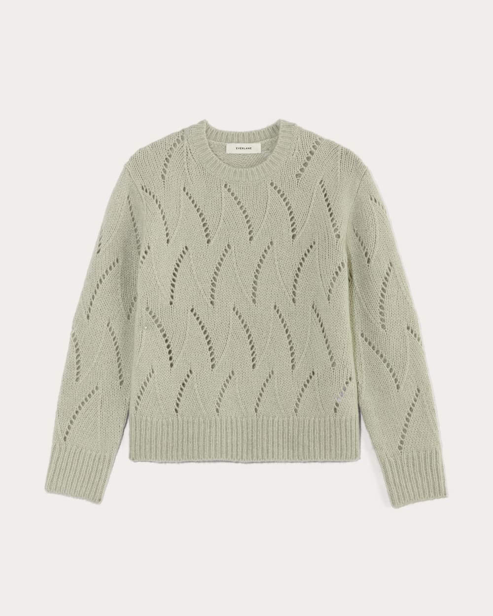womens-pointelle-sweater-cloud-seagrass | alt