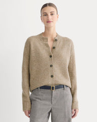 womens-crew-cardigan-in-alpaca-dark-heathered-camel | primary