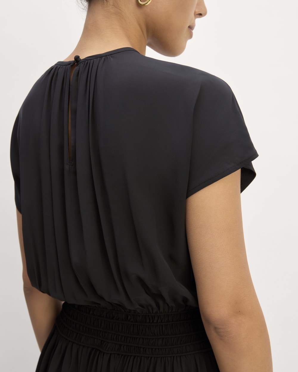 womens-viscose-gathered-midi-dress-black