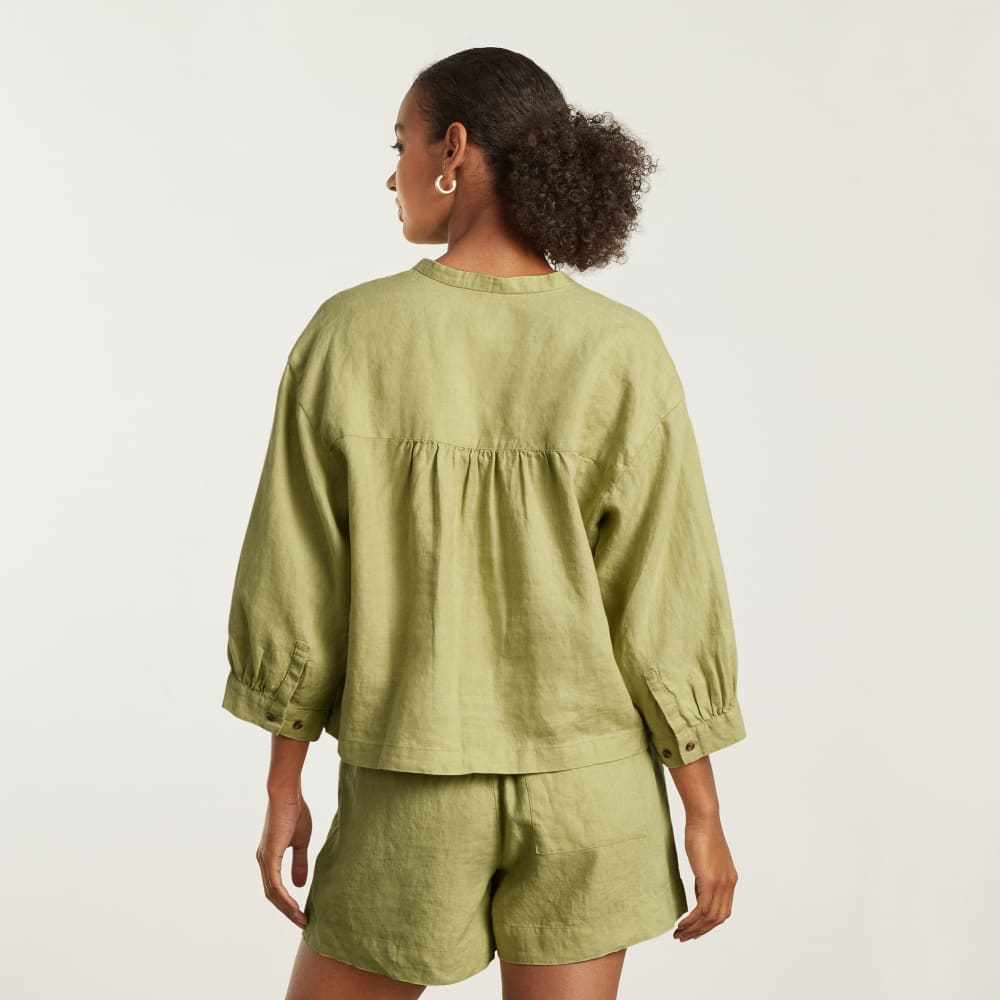 womens-linen-billow-blouse-leek
