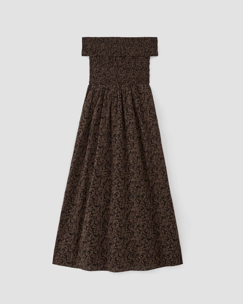 womens-gauze-off-shoulder-dress-black-cocoa-small-floral | alt