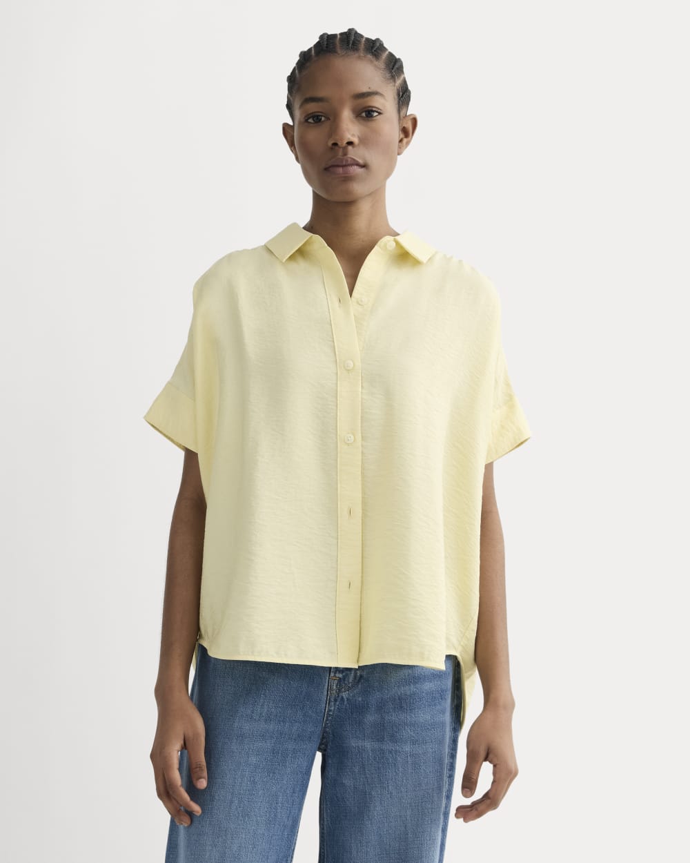 womens-square-shirt-softluxe-banana-crepe | primary