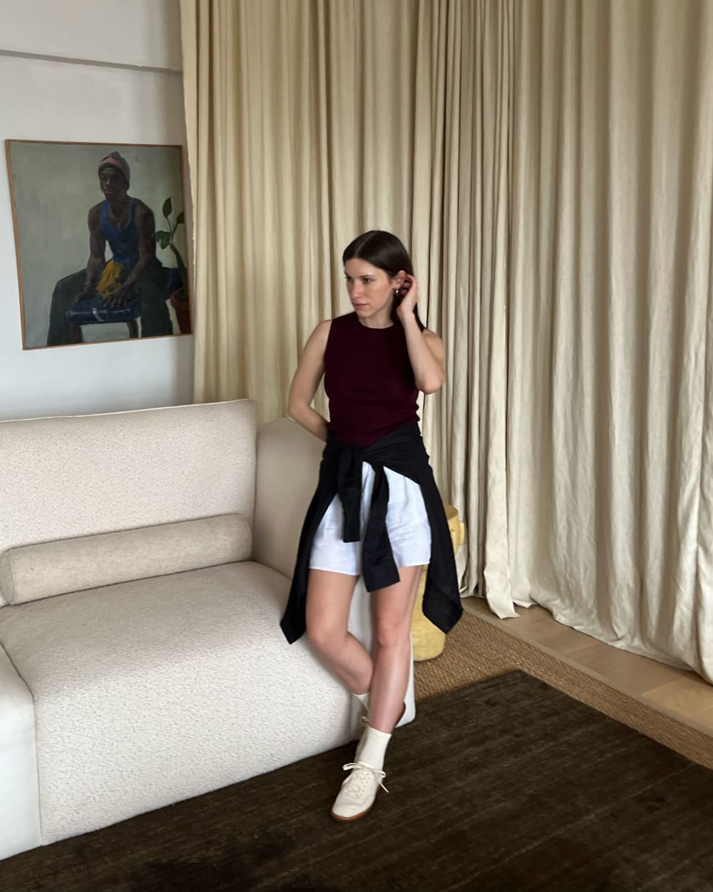 womens-linen-easy-short-white