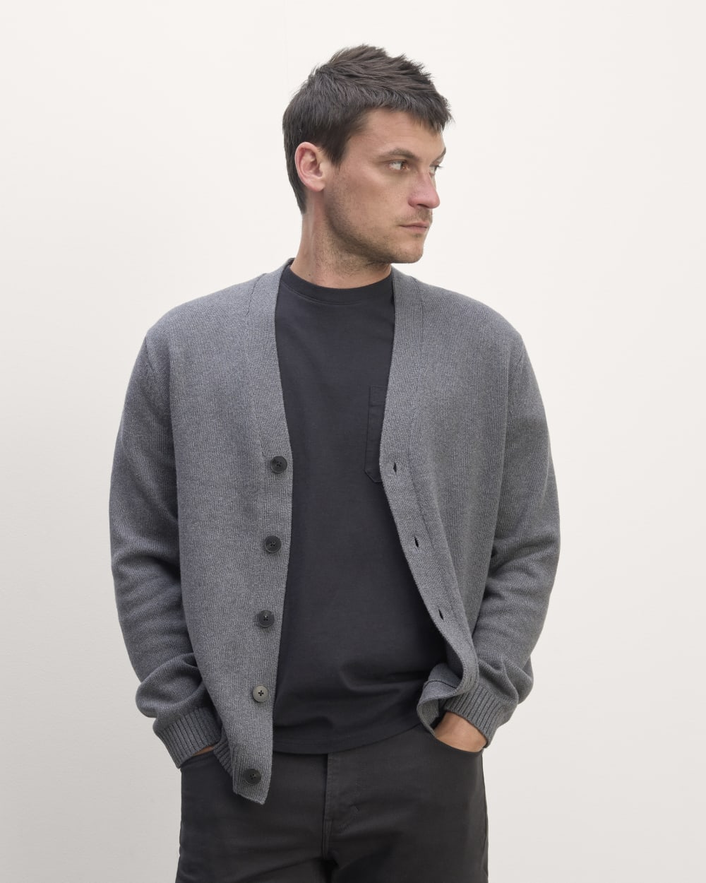 mens-cardigan-everyday-cotton-heathered-charcoal | primary