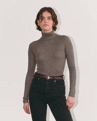 womens-rib-turtleneck-ultrasoft-merino-heather-cocoa | primary